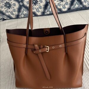 Michael Kors Tan Leather Tote